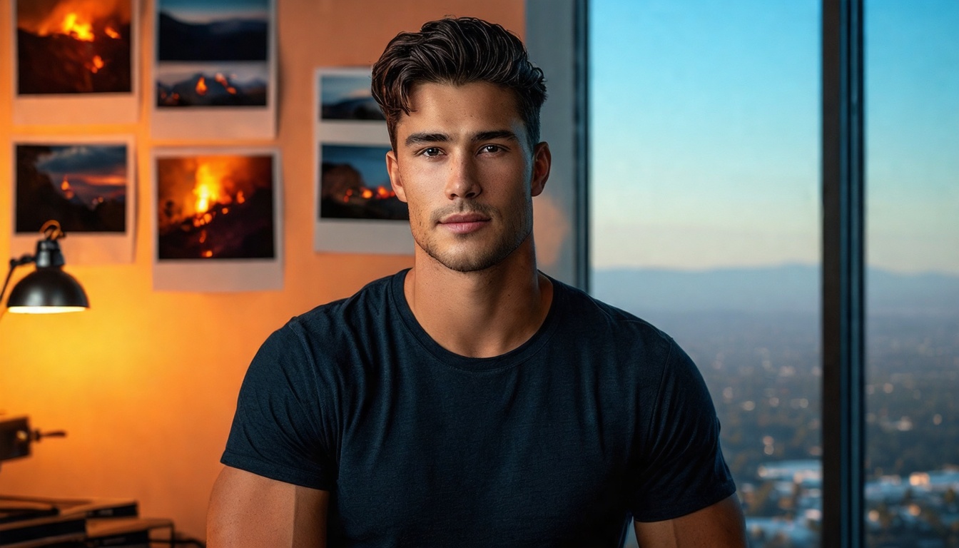 "Dan Benson Uses OnlyFans for Wildfire Relief | Charity & Social Media